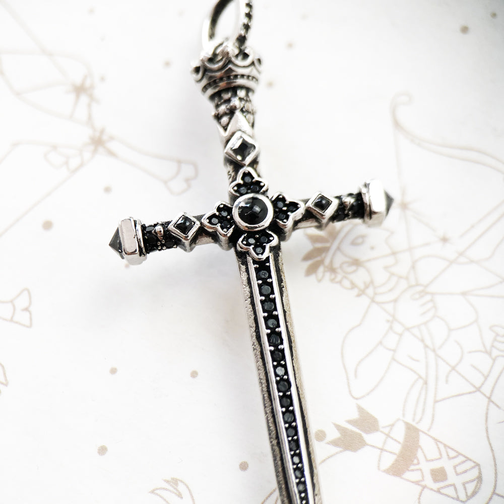 Freyr Sword 925 Sterling Silver Pendant