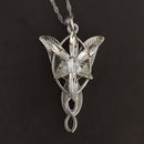 Evenstar of Alfheim 925 Sterling Silver Necklace with Zircon Stones
