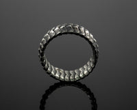 Dragonscales of Jörmungandr 316L Stainless Steel Ring