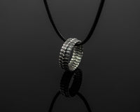 Dragonscales of Jörmungandr 316L Stainless Steel Ring