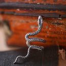 Jörmungandr the Midgard Serpent 925 Sterling Silver Earring