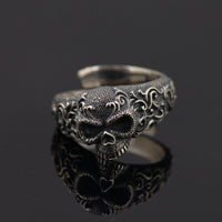 The Gentle Skull 925 Sterling Silver Band