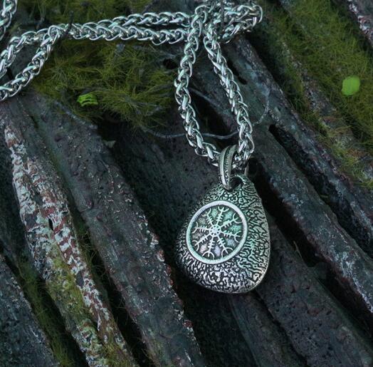 Vegvisir - That which shows the Way - Rune Necklace