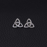 Triquetra Stainless Steel Stud Earring