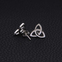 Triquetra Stainless Steel Stud Earring