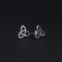 Triquetra Stainless Steel Stud Earring