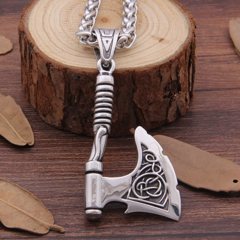 Viking Axe Necklace - 316 Stainless Steel