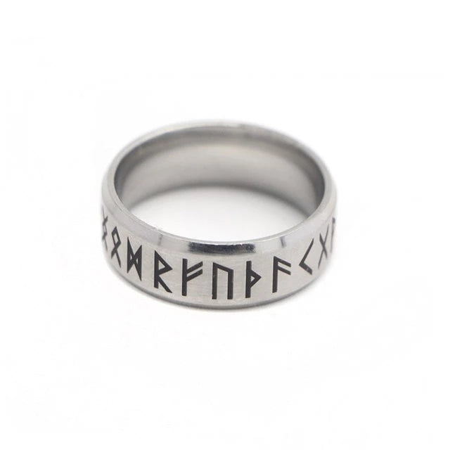 Viking Rune Ring - Stainless Steel