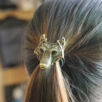 Fenrir head elastic hair band