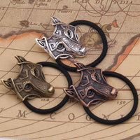 Fenrir head elastic hair band