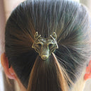 Fenrir head elastic hair band