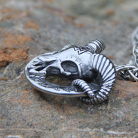 Thor Goat 316 Stainless Steel Necklace