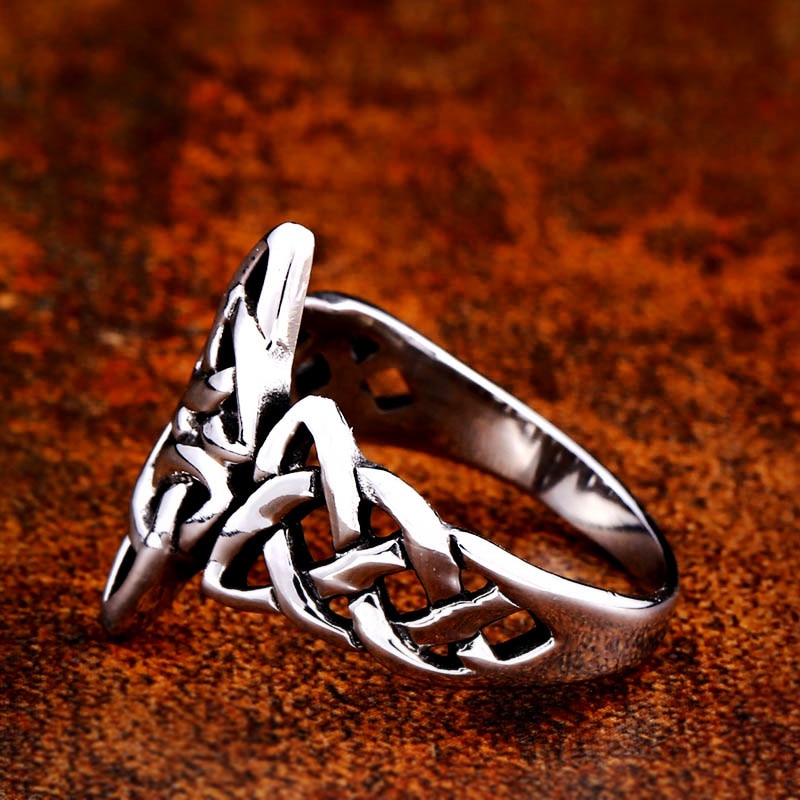 Triskele Stainless Steel Ring