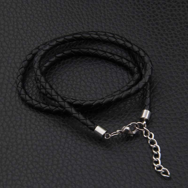 Leather Necklace Chain