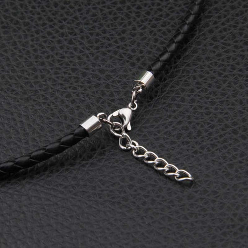 Leather Necklace Chain
