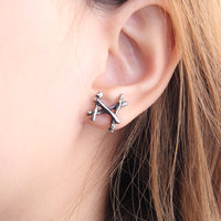 Old Runes - 316L stainless steel Viking Rune Stud Earring