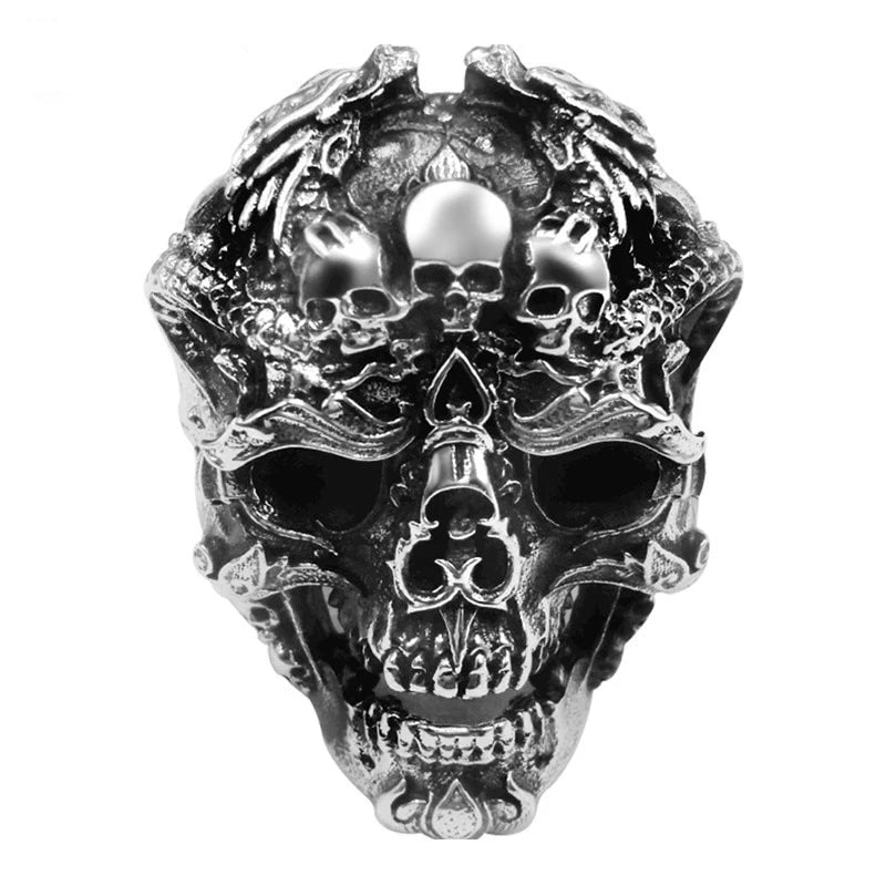Champion of the Dead 925 Sterling Silver Adjustable Ring
