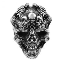 Champion of the Dead 925 Sterling Silver Adjustable Ring