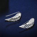 Valkyrie Wings 925 Sterling Silver Earrings