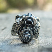 Berserker Warrior 316L Stainless Steel Ring - TheWarriorLodge